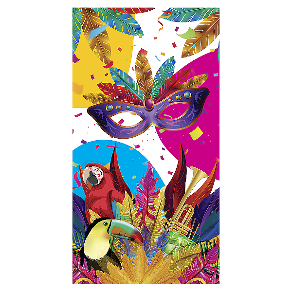 Faixa Lateral Sublimado 3D - Carnaval