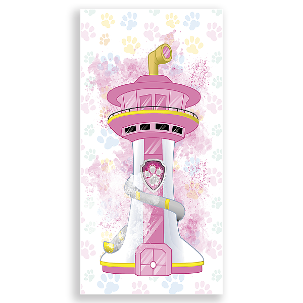 Faixa Lateral Sublimado 3D - Patrulha Canina