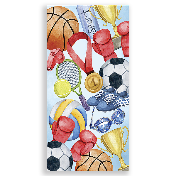 Faixa Lateral Sublimado 3D - Esportes