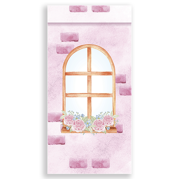 Faixa Lateral Sublimado 3D - Castelo