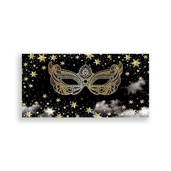 Painel Retangular Sublimado 3D - Carnaval