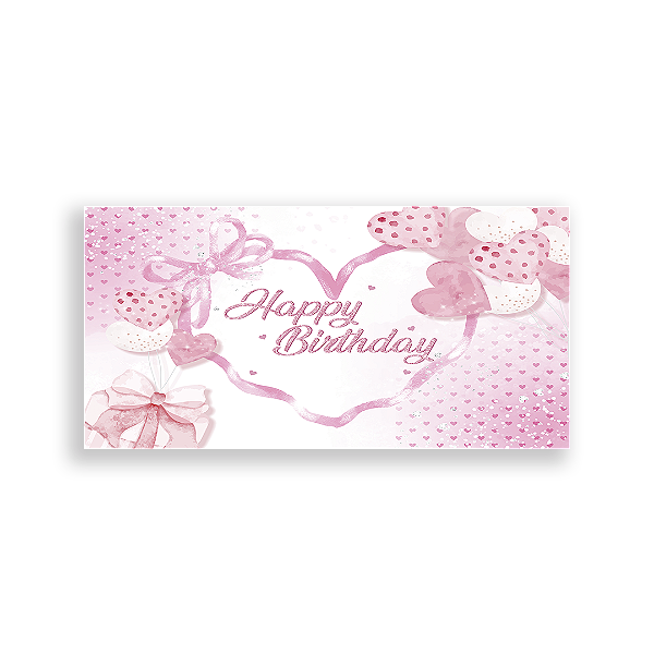 Painel Retangular Sublimado 3D - Aniversário