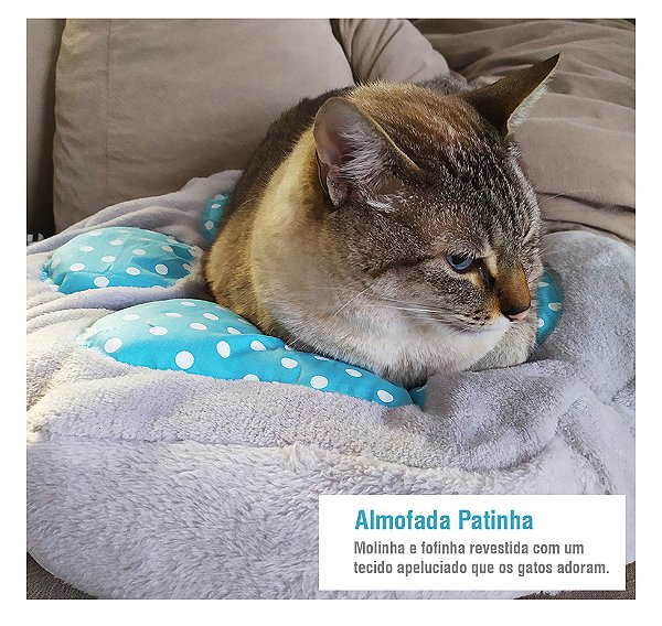 Almofada Patinha Azul