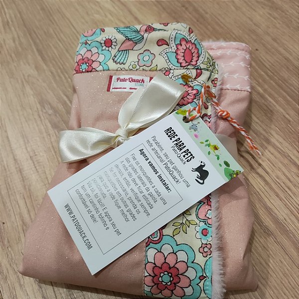 Rede Patch Block - Rosa