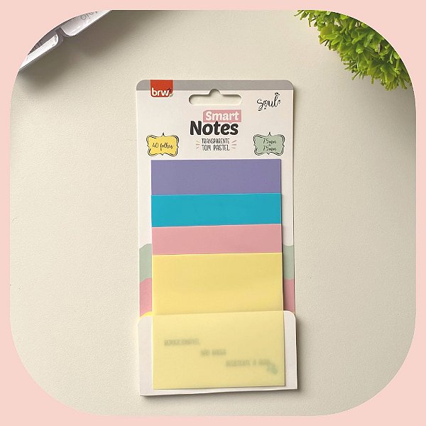 SMART NOTES TRANSPARENTE