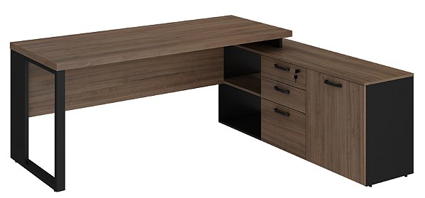 Conjunto Mesa Diretor Dinâmica - Pé Quadro ST40