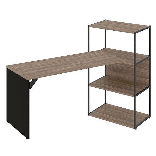 Conjunto Mesa com Estante Industrial- SLF