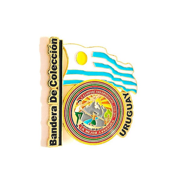 Pin, DSA Bandera de Colección, Uruguay
