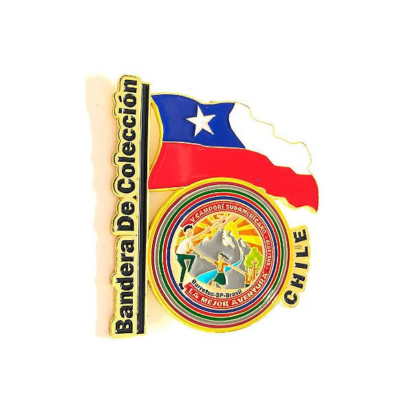 Pin, DSA Bandera de Colección, Chile