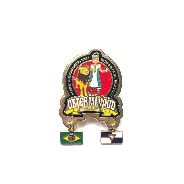 Pin, Determinado como Daniel, com pingentes