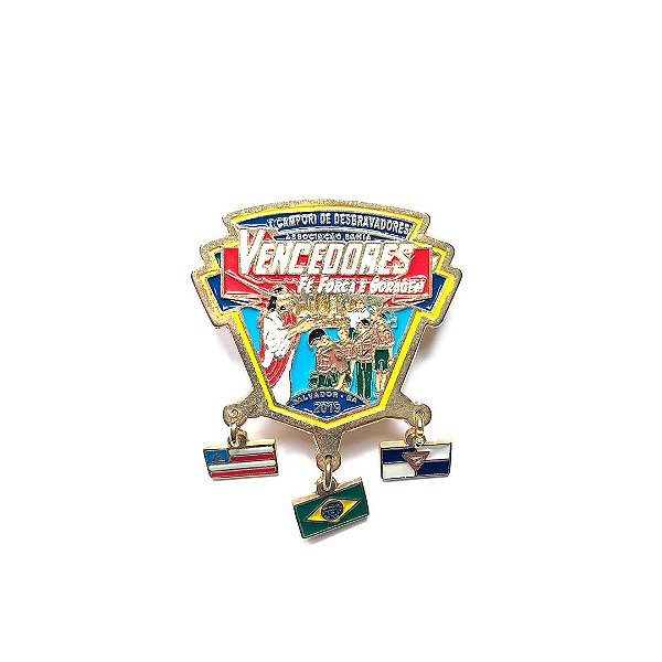 Pin, Vencedores, Fé, Força e coragem
