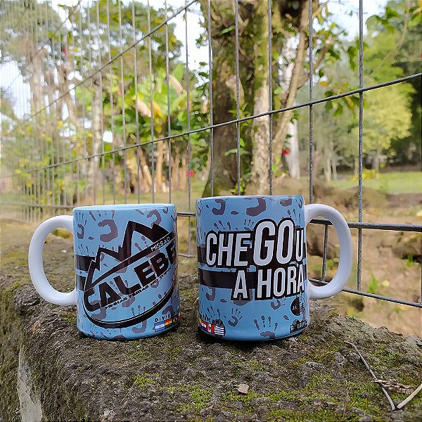 Caneca, Calebe 2021, Azul