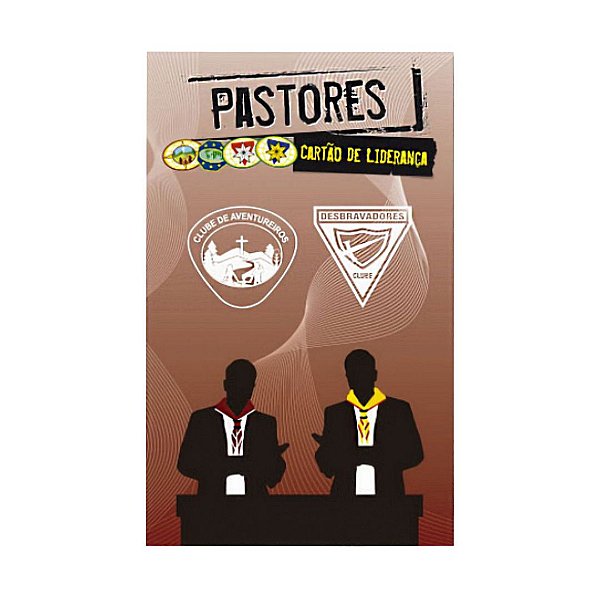 cartão de liderança, pastores