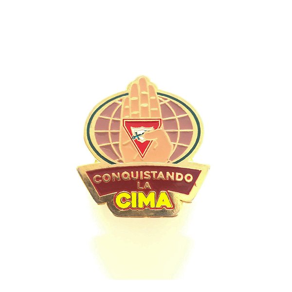 Pin, Conquistando la cima, fundo caqui