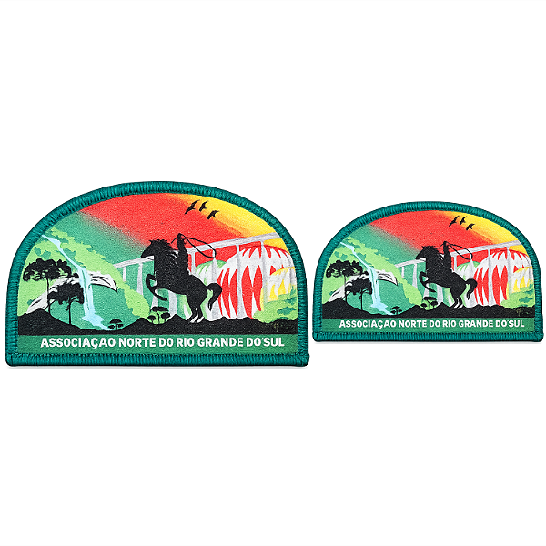 EMBLEMA DE CAMPO, NORTE DO RIO GRANDE DO SUL ANRS - DESBRAVADOR