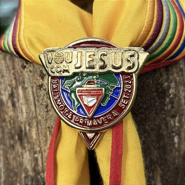 ARGANÉU/PRENDEDOR DE LENÇO DBV LOGO DO ANO 2023 LOGO 3D