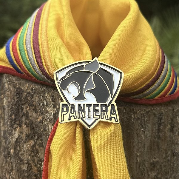 ARGANÉU/PRENDEDOR DE LENÇO PANTERA