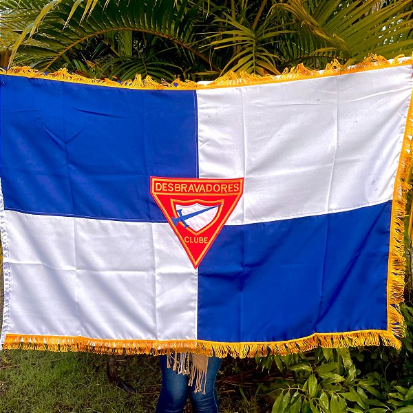 BANDEIRA DESBRAVADOR COM FRANJA, PARA USO INTERNO