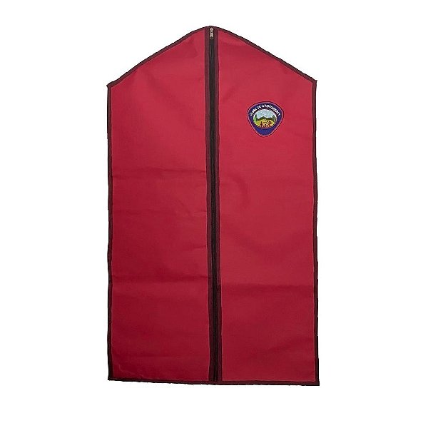 Porta Uniforme, VERMELHO com emblema A1