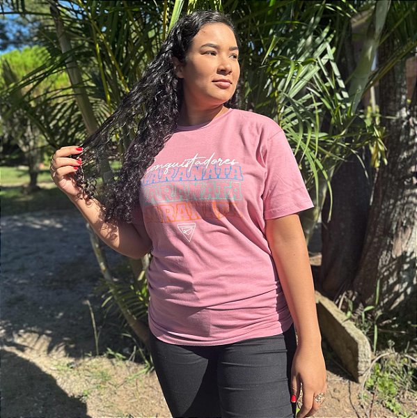 CAMISETA CONQUISTADORES MARANATA ROSA