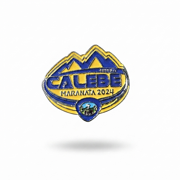 ARGANEL/PRENDEDOR DE LENÇO OFICIAL CALEBE DE LENÇO 2024, COM LOGO AVT