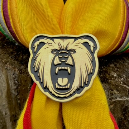 ARGANEU/PRENDEDOR DE LENÇO, URSO