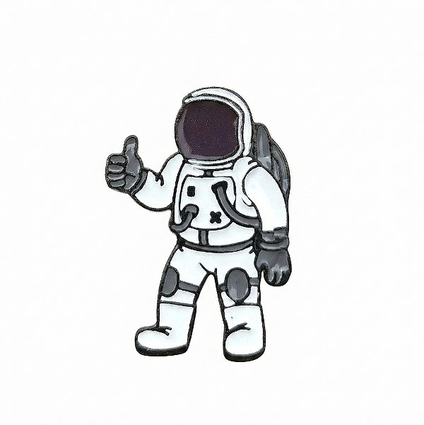 ARGANEL/PRENDEDOR DE LENÇO, ASTRONAUTA
