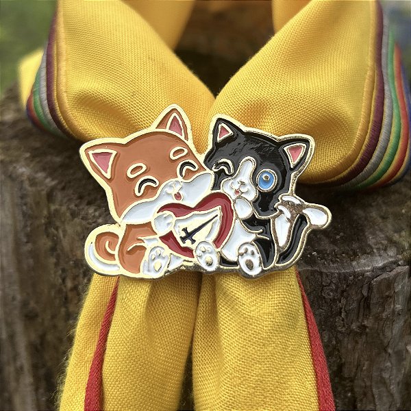 ARGANÉU/PRENDEDOR, GATO E RAPOSA COM LOGO DBV
