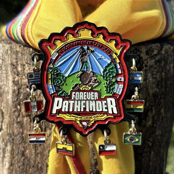 ARGANÉU/PRENDEDOR CAMPORI DSA 2027, FOREVER PATHFINDER, COMO TODAS AS BANDEIRAS, BANHO NEGRO