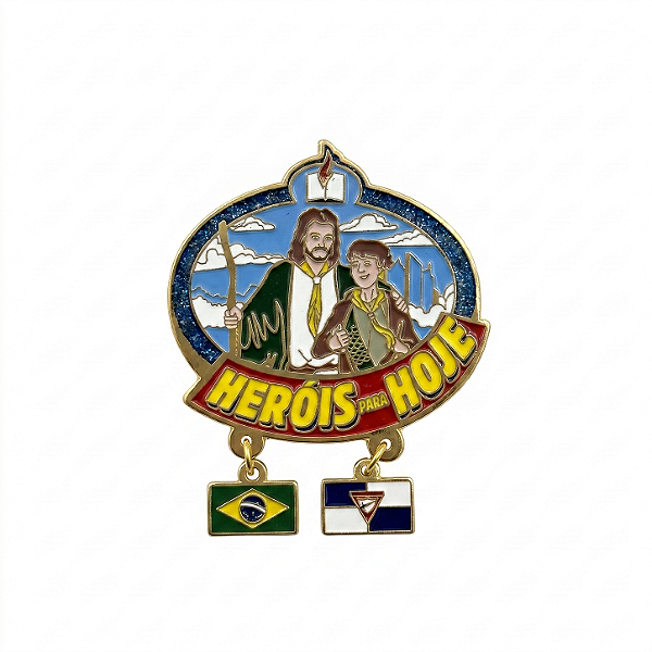 ARGANEL/PRENDEDOR DE LENÇO, HEROIS PARA HOJE, ASR