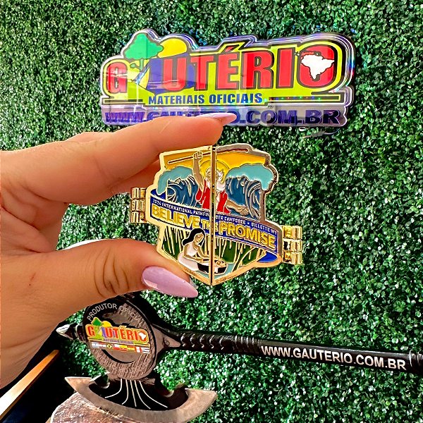 PIN CAMPORI INTERNACIONAL, BELIVE THE PROMISE 2024, PEÇA DSA/BRASIL QUE SE ABRE