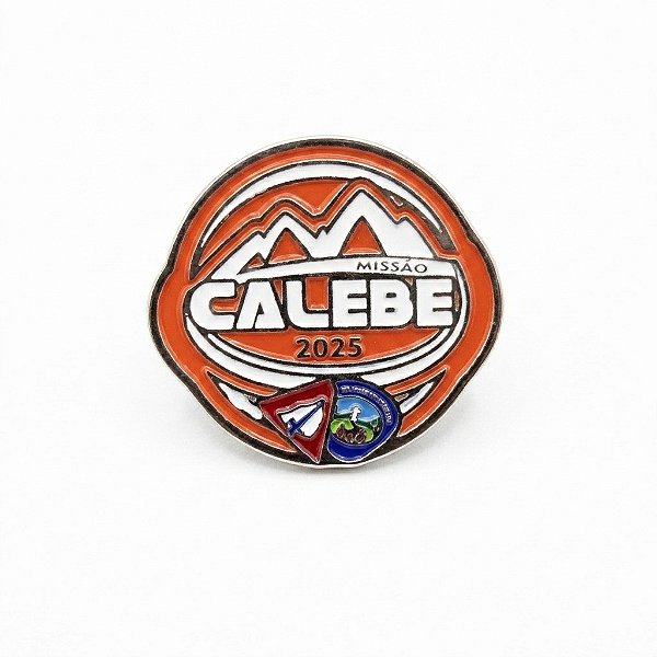 ARGANEL/PRENDEDOR DE LENÇO CALEBE LARANJA 2025 MDA (DESBRAVADOR E AVENTUREIRO)