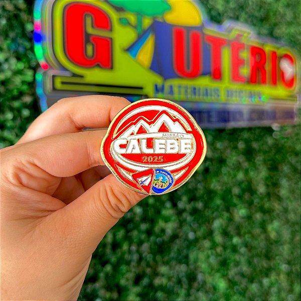 ARGANÉU/PRENDEDOR DE LENÇO CALEBE 2025