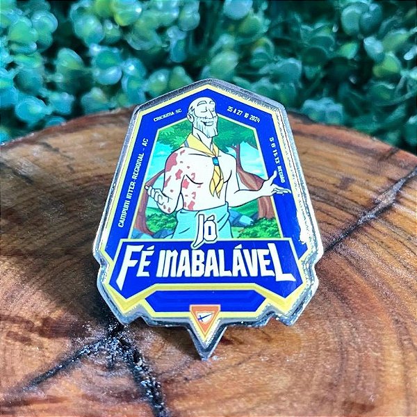 ARGANEL/PRENDEDOR DE LENÇO CAMPUNI JÓ FÉ INABALAVEL