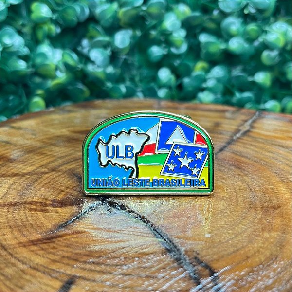 ARGANEL/PRENDEDOR DE LENÇO BRASÃO DE CAMPO UNIÃO LESTE BRASILEIRA ULB