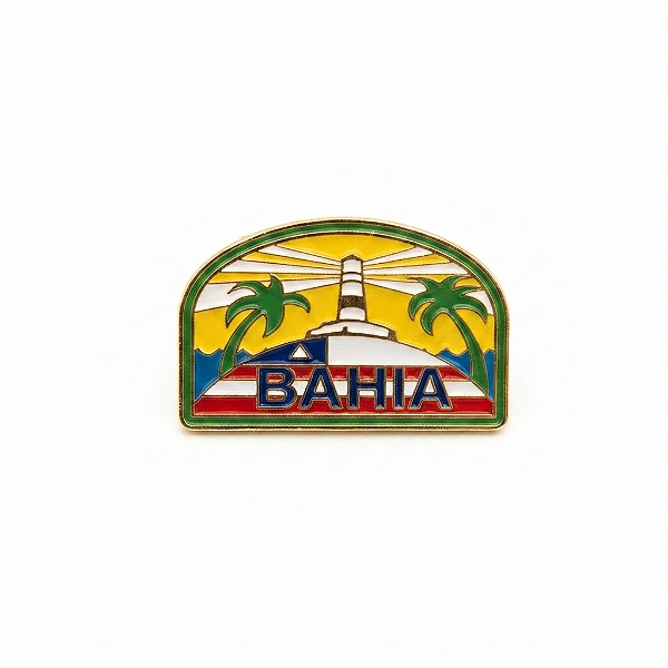 ARGANEL/PRENDEDOR DE LENÇO BRASÃO DE CAMPO BAHIA