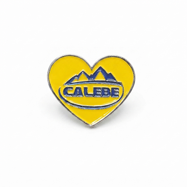 ARGANEL/PRENDEDOR DE LENÇO CORAÇÃO CALEBE