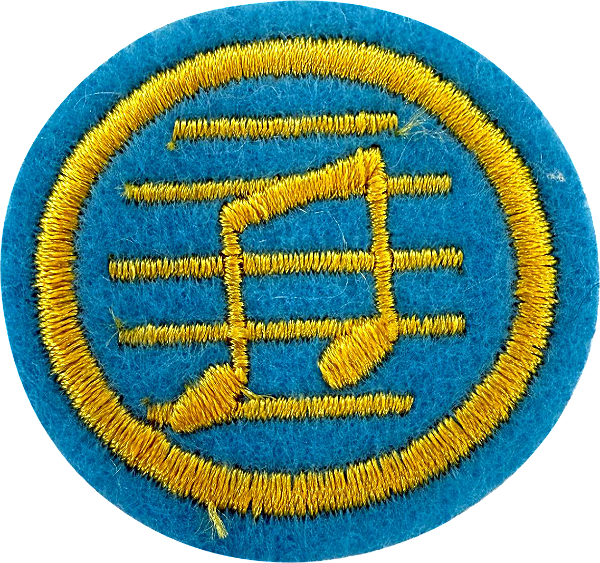ESPECIALIDADE DBV ARTES E HABILIDADES MANUAIS - Música-Básico