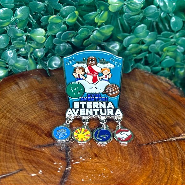 ARGANÉU/PRENDEDOR DE LENÇO AVENTURI ASC 2025 ETERNA AVENTURA