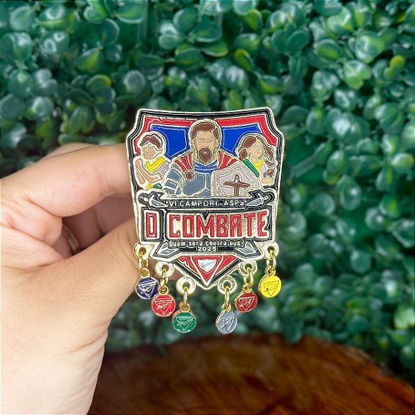 ARGANÉU/PRENDEDOR DE LENÇO CAMPORI 2025 ASPa O COMBATE