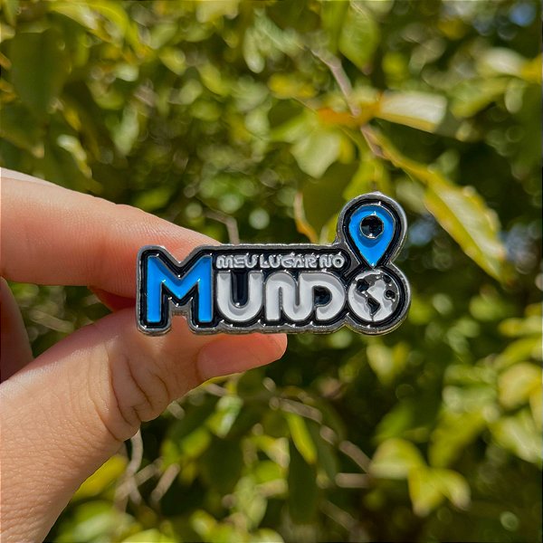 PIN TEMA JOVEM (JA) MEU LUGAR NO MUNDO - 2026 (BANHO PRATA)