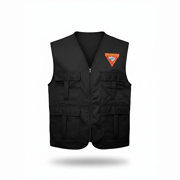 COLETE OPERACIONAL DESBRAVADOR LOGO D1 PRETO