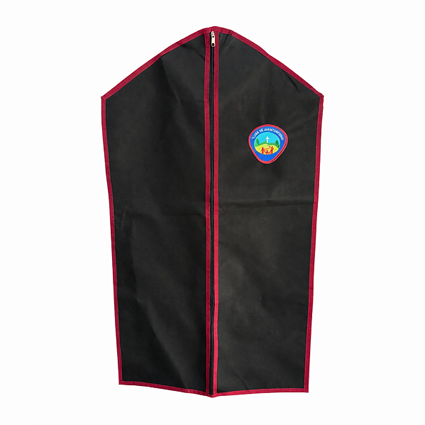 Porta Uniforme, PRETO e Viez Vermelho com logo A1