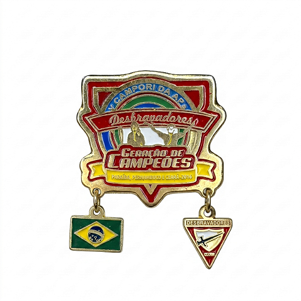 ARGANÉU/PRENDEDOR DE LENÇO, GERAÇÃO DE CAMPEÕES COM PINGENTE, DESBRAVADOR