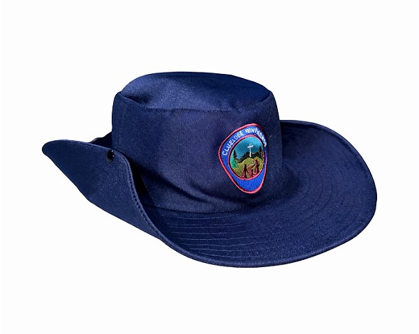CHAPÉU AUSTRALIANO, AZUL MARINHO AVENTUREIRO