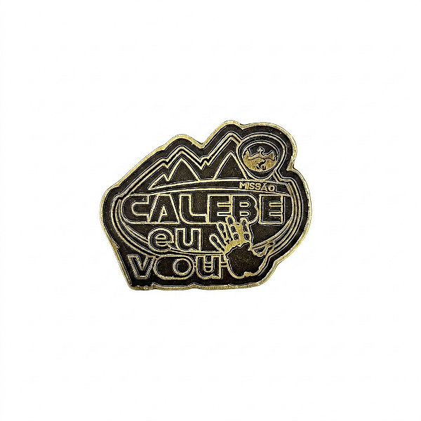 ARGANEL/PRENDEDOR DE LENÇO, CALEBE EU VOU, OURO VELHO