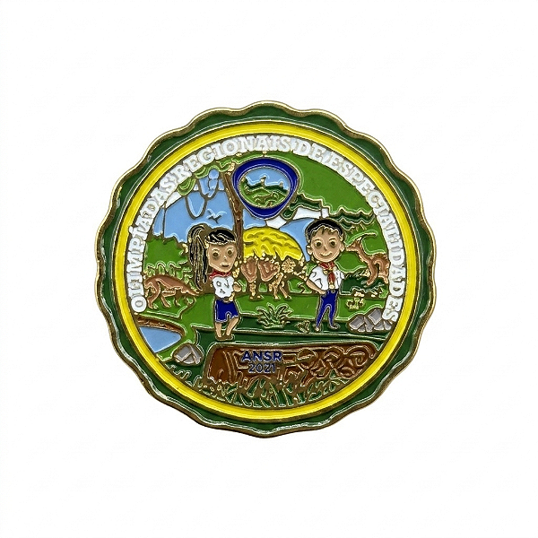ARGANEL/PRENDEDOR DE LENÇO, OLIMPIADAS REGIONAIS DE ESPECIALIDADES, AVENTUREIRO