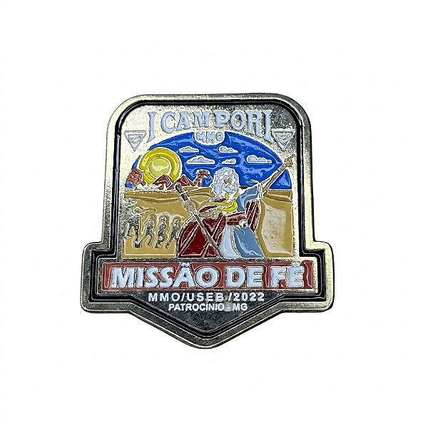 ARGANEL/PRENDEDOR DE LENÇO, MISSÃO DE FÉ