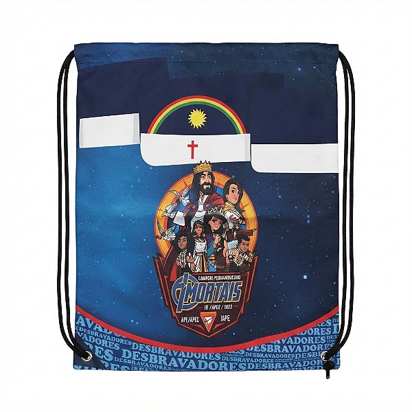 SACOCHILA CUSTOMIZADA, CAMPORI IMORTAIS