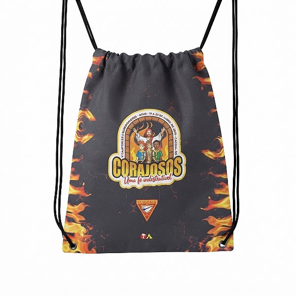SACOCHILA CUSTOMIZADA, CORAJOSOS